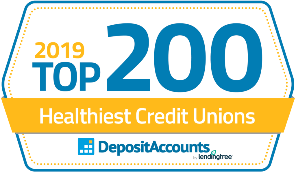 Deposit Accounts Top Credit Union ranking