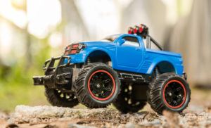 Blue RC Monster Truck