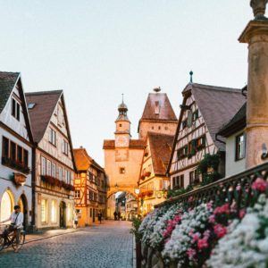 Bavarian street, Germany