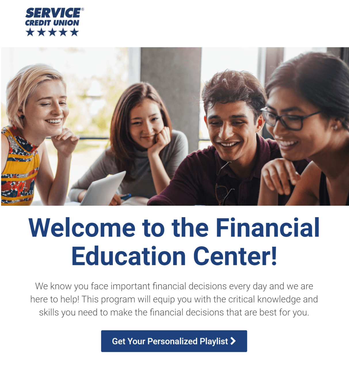 Welcome to the financial education center
