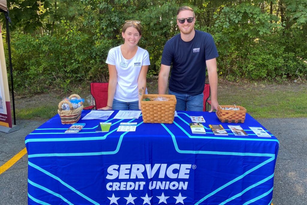 Service CU staff at the Salem National Night Out.