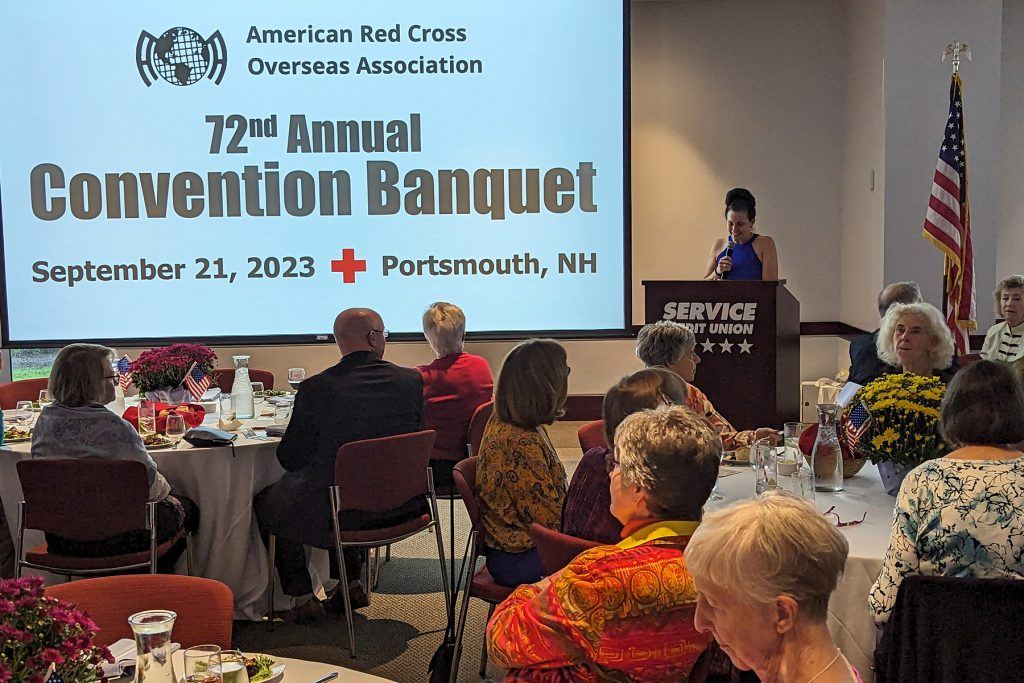 The 72nd annual American Red Cross Overseas Association Convention Banquet was held on Sept. 21 at Service CU's headquarters.