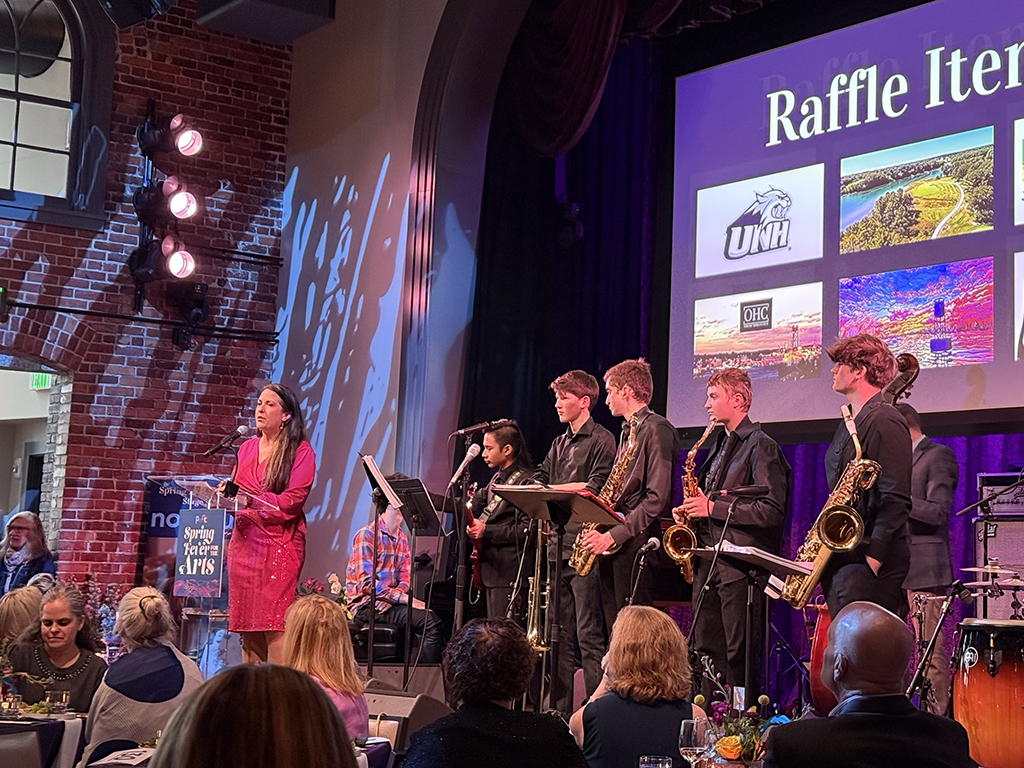 Service CU's own Jaime Yates served as the master of ceremonies for the annual PMAC Spring Fever for the Arts.