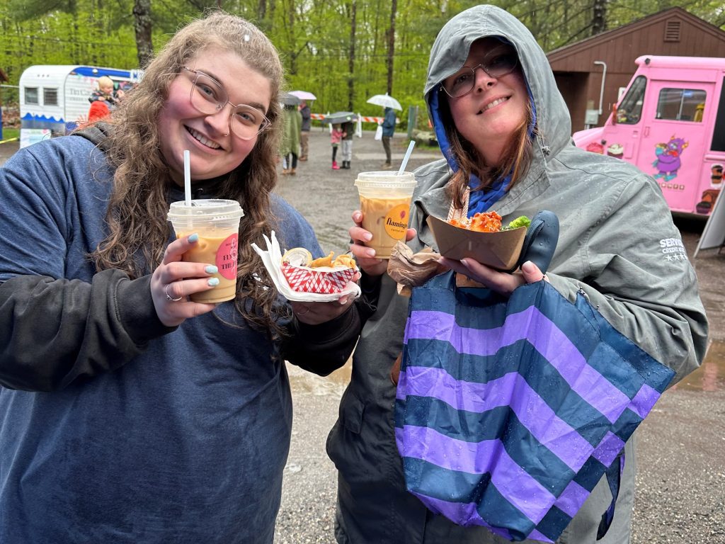 Service CU staff got in on the fun, tasting some of the great food trucks at the annual festival.